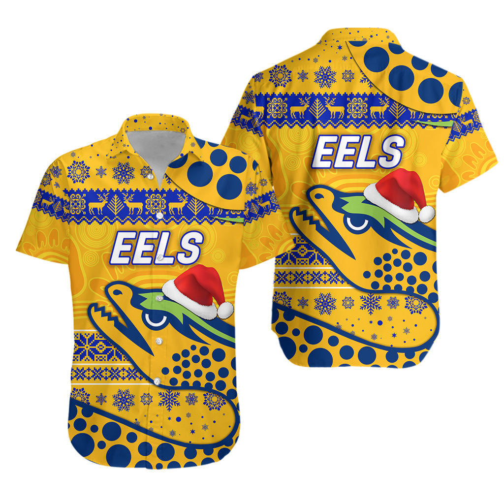parramatta-eels-hawaiian-shirt-christmas-simple-style-gold
