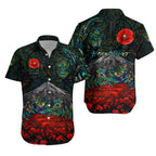 custom-personalised-warriors-rugby-hawaiian-shirt-new-zealand-mount-taranaki-with-poppy-flowers-anzac-vibes-paua-shell-1