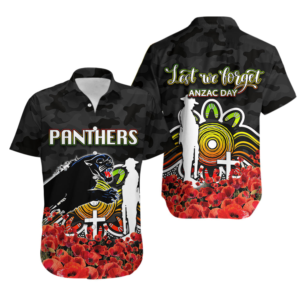 penrith-panthers-hawaiian-shirt-anzac-day-poppy-flowers-with-army-patterns