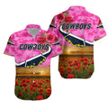 north-queensland-cowboys-anzac-2022-hawaiian-shirt-poppy-flowers-vibes-pink