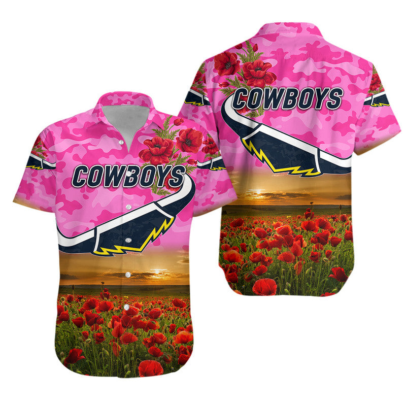 north-queensland-cowboys-anzac-2022-hawaiian-shirt-poppy-flowers-vibes-pink
