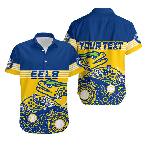 custom-personalised-eels-rugby-hawaiian-shirt-aboriginal-simple