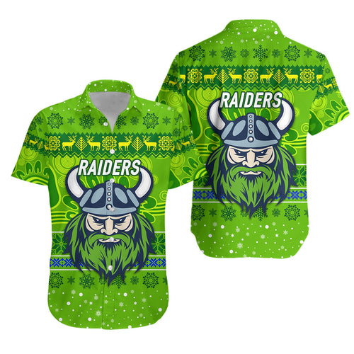 canberra-raiders-hawaiian-shirt-christmas-simple-style-green