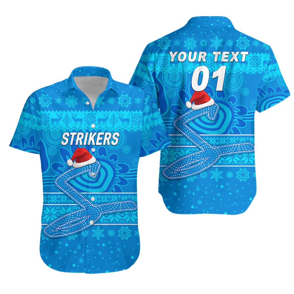 custom-personalised-adelaide-strikers-hawaiian-shirt-christmas-simple-style