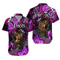 custom-personalised-australian-astrology-hawaiian-shirt-pisces-platypus-zodiac-aboriginal-vibes-pink