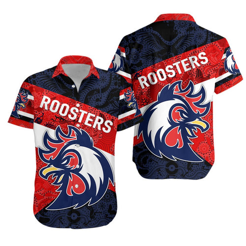 Sydney Hawaiian Shirt Roosters 2021 Sporty Indigenous