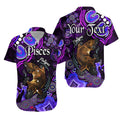 custom-personalised-australian-astrology-hawaiian-shirt-pisces-platypus-zodiac-aboriginal-vibes-purple
