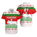 custom-personalised-south-sydney-rabbitohs-hawaiian-shirt-christmas-simple-style-white