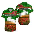 south-sydney-rabbitohs-anzac-2022-hawaiian-shirt-poppy-flowers-vibes-green