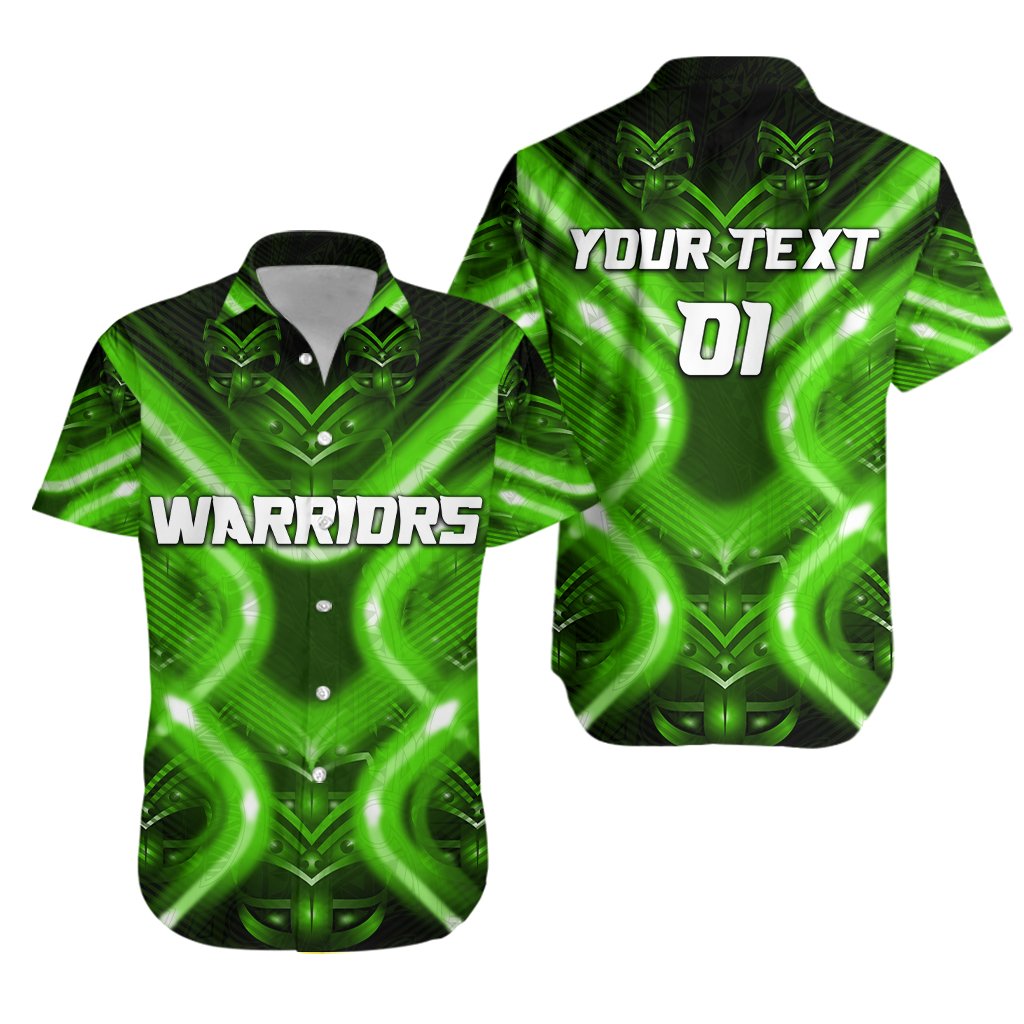custom-personalised-new-zealand-warriors-rugby-hawaiian-shirt-original-style-green-custom-text-and-number