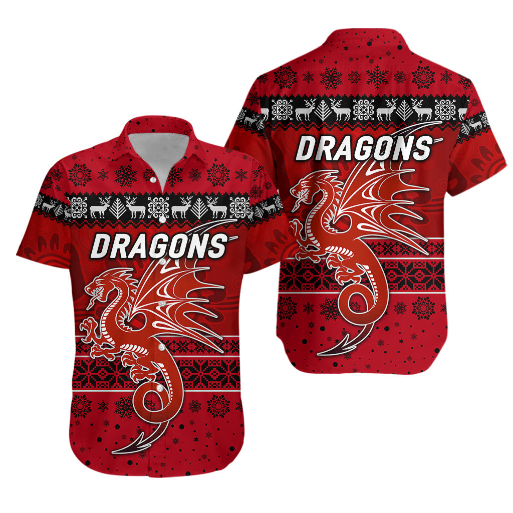 st-george-illawarra-dragons-hawaiian-shirt-christmas-simple-style-red