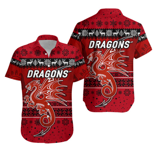 st-george-illawarra-dragons-hawaiian-shirt-christmas-simple-style-red