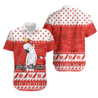 Cockatoo Hawaiian Shirt Christmas Australia Red Style