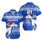 custom-personalised-north-melbourne-kangaroos-hawaiian-shirt-christmas-simple-style