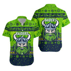 canberra-raiders-hawaiian-shirt-christmas-simple-style-navy-green