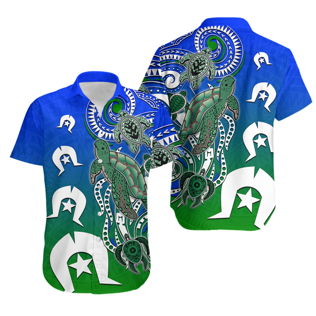 Torres Strait Islanders Hawaiian Shirt Turtle LT6 - Vibe Hoodie