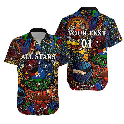 (Custom Personalised) Indigenous All Stars Hawaiian Shirt 2022 NAIDOC Week, Custom Text And Number LT8 - Vibe Hoodie
