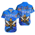 (Custom Personalised) Gold Coast Titans Hawaiian Shirt 2021 Naidoc LT8 - Vibe Hoodie