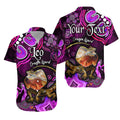 custom-personalised-australian-astrology-hawaiian-shirt-leo-dragon-lizard-zodiac-aboriginal-vibes-pink