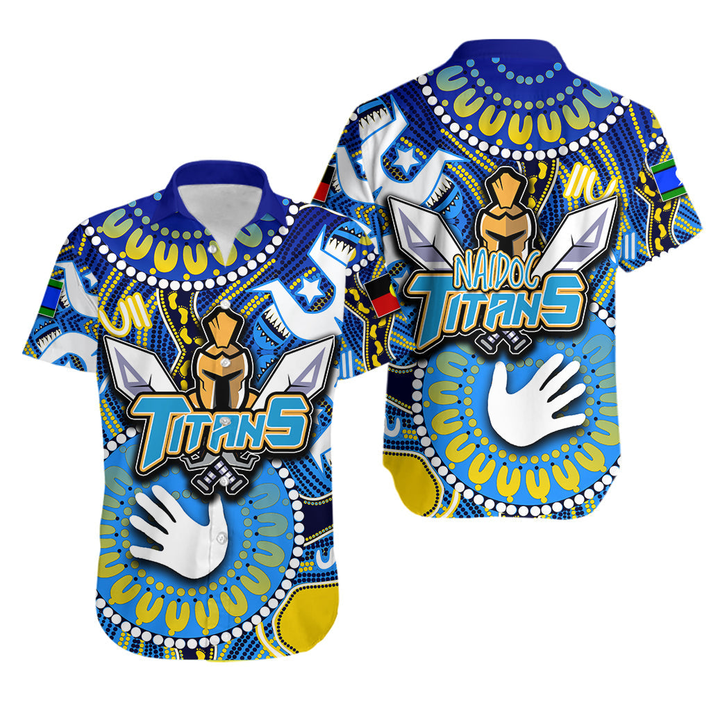 NAIDOC Gold Coast Hawaiian Shirt Titans Naidoc Patterns LT6 - Vibe Hoodie