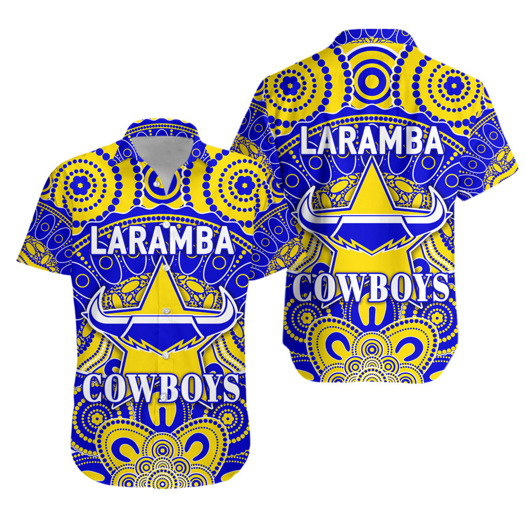 Laramba Cowboys Football Club Hawaiian Shirt Indigenous Style