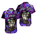 custom-personalised-australian-astrology-hawaiian-shirt-cancer-koala-zodiac-aboriginal-vibes-purple