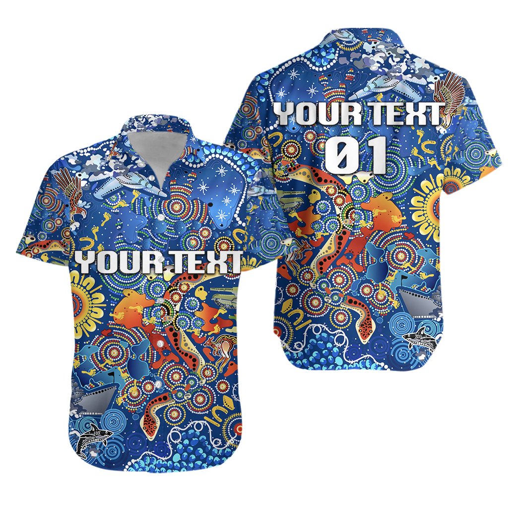 custom-personalised-parramatta-hawaiian-shirt-eels-indigenous-naidoc-vibes-blue-custom-text-and-number
