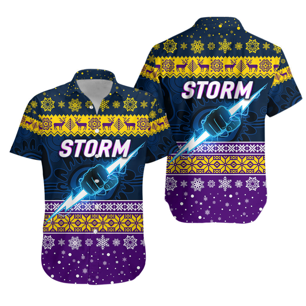 melbourne-storm-hawaiian-shirt-christmas-simple-style-navy