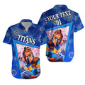 (Custom Personalised) Gold Coast Titans Hawaiian Shirt 2021 Indigenous Limited Edition, Custom Text And Number LT8 - Vibe Hoodie