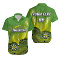 Custom Personalised And Number)Sydney Thunder Hawaiian Shirt Cricket Aboriginal Style