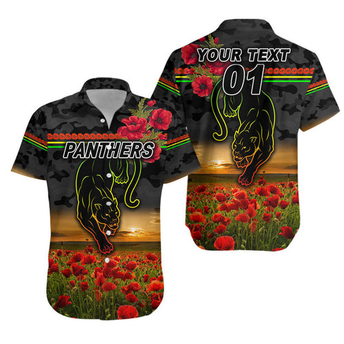 custom-personalised-penrith-panthers-anzac-2022-hawaiian-shirt-poppy-flowers-vibes-black
