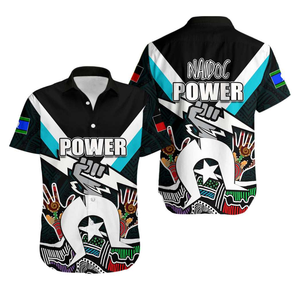 NAIDOC Port Adelaide Hawaiian Shirt Torres Strait Islanders LT6 - Vibe Hoodie