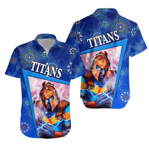 Gold Coast Titans Hawaiian Shirt 2021 Indigenous Limited Edition LT8 - Vibe Hoodie