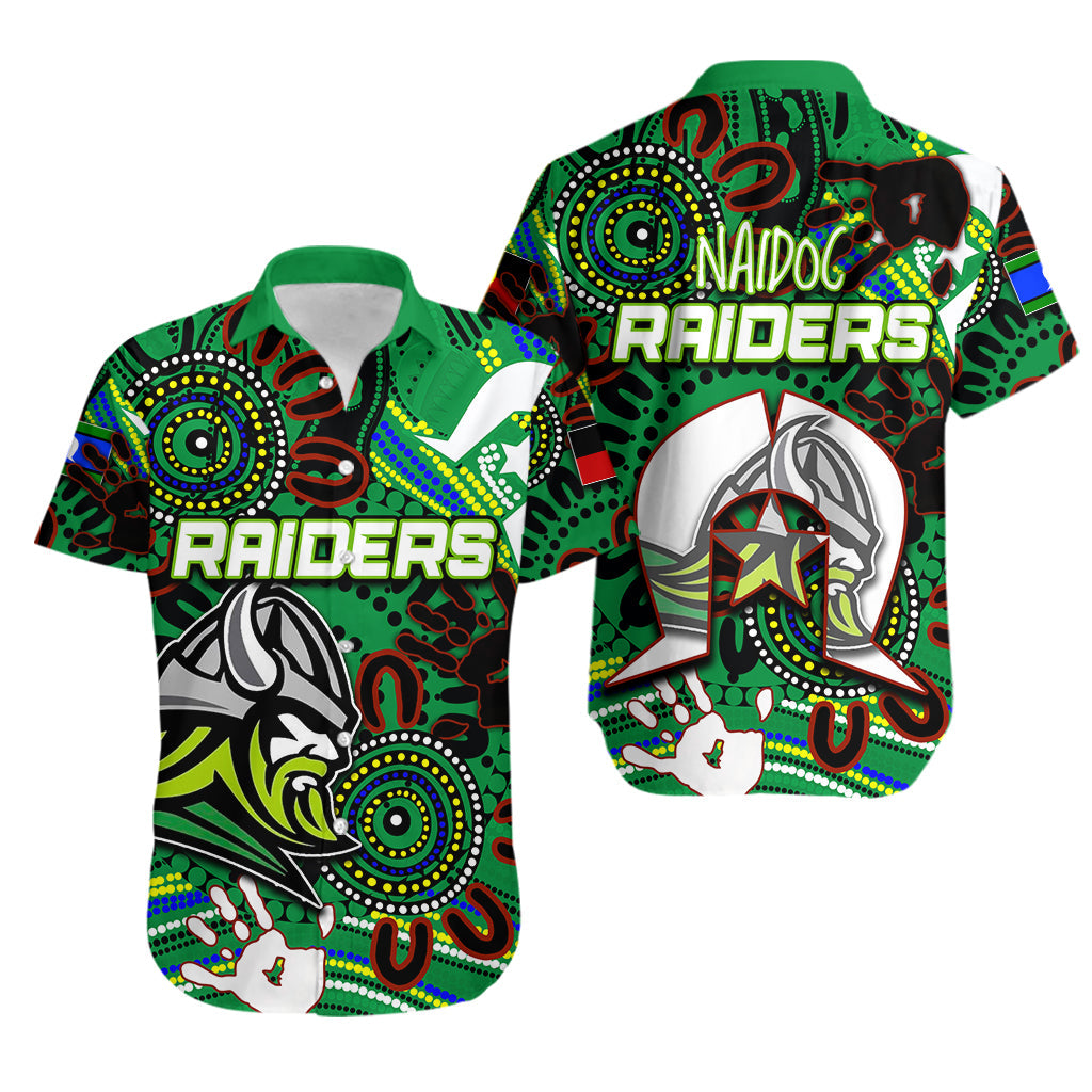 Naidoc Raiders Hawaiian Shirt Torres Strait Islander LT6 - Vibe Hoodie