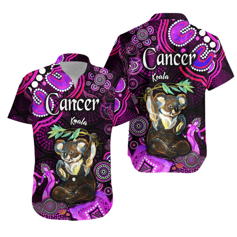 australian-astrology-hawaiian-shirt-cancer-koala-zodiac-aboriginal-vibes-pink