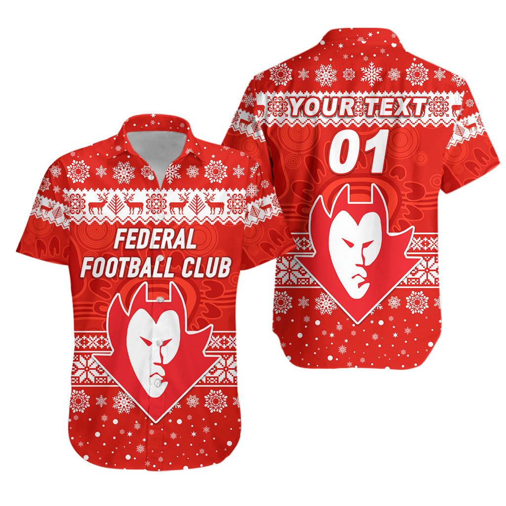 custom-personalised-federal-football-club-hawaiian-shirt-christmas-simple-style-red