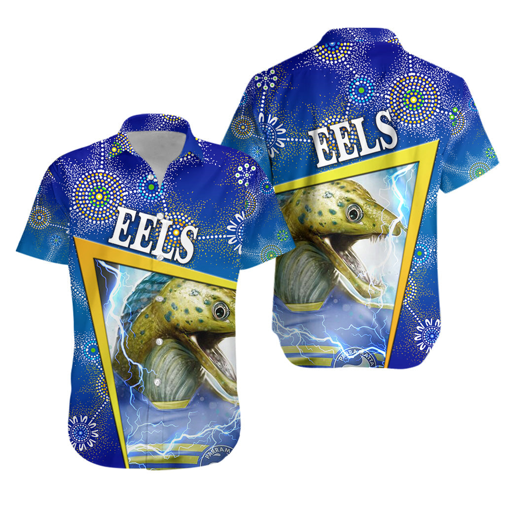 Parramatta Eels Hawaiian Shirt 2021 Indigenous Limited Version