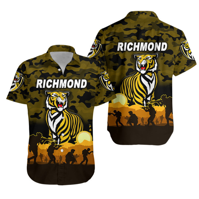richmond-tigers-anzac-hawaiian-shirt-simple-style-black