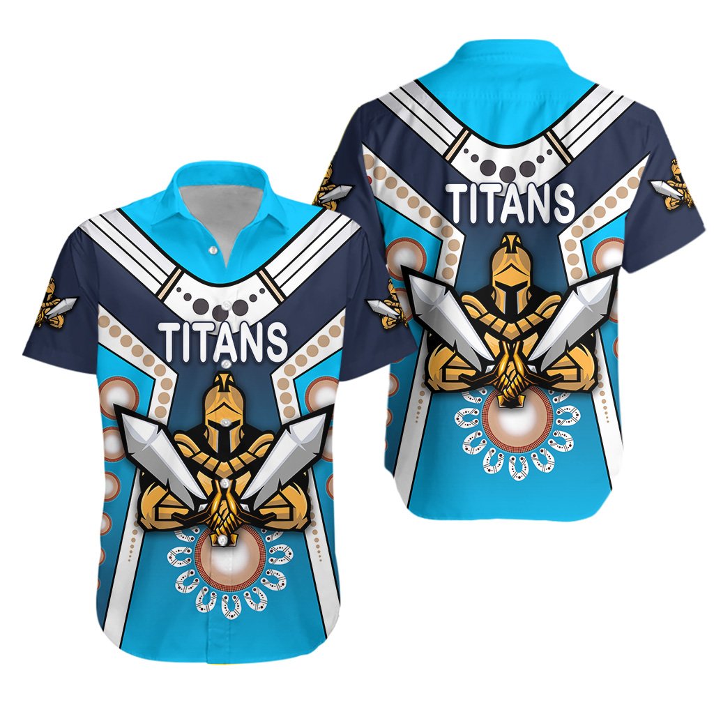 gold-coast-hawaiian-shirt-titans-gladiator-simple-indigenous
