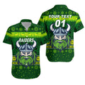 custom-personalised-canberra-raiders-hawaiian-shirt-christmas-simple-style-dark-green
