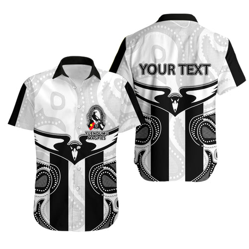 (Custom Personalised) Yuendumu Magpies Hawaiian Shirt