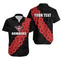 custom-personalised-afl-bombers-hawaiian-shirt-anzac-day-poppy-flowers-jersey
