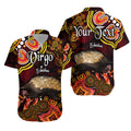 custom-personalised-australian-astrology-hawaiian-shirt-virgo-echidna-zodiac-aboriginal-vibes-red