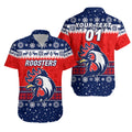 custom-personalised-sydney-roosters-hawaiian-shirt-christmas-simple-style-blue