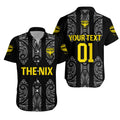 custom-personalised-wellington-phoenix-the-nix-maori-hawaiian-shirclassic-cap-soccer-club-original-style-black
