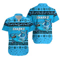 cronulla-sutherland-sharks-hawaiian-shirt-christmas-simple-style-blue