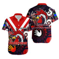 Naidoc Roosters Hawaiian Shirt Naidoc Patterns LT6 - Vibe Hoodie