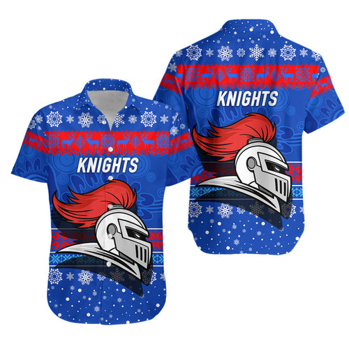 newcastle-knights-hawaiian-shirt-christmas-simple-style