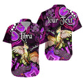 custom-personalised-australian-astrology-hawaiian-shirt-libra-cockatoo-glider-zodiac-aboriginal-vibes-pink