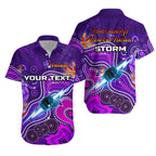 (Custom Personalised) Melbourne Storm Hawaiian Shirt Naidoc Heal Country! Heal Our Nation LT8 - Vibe Hoodie